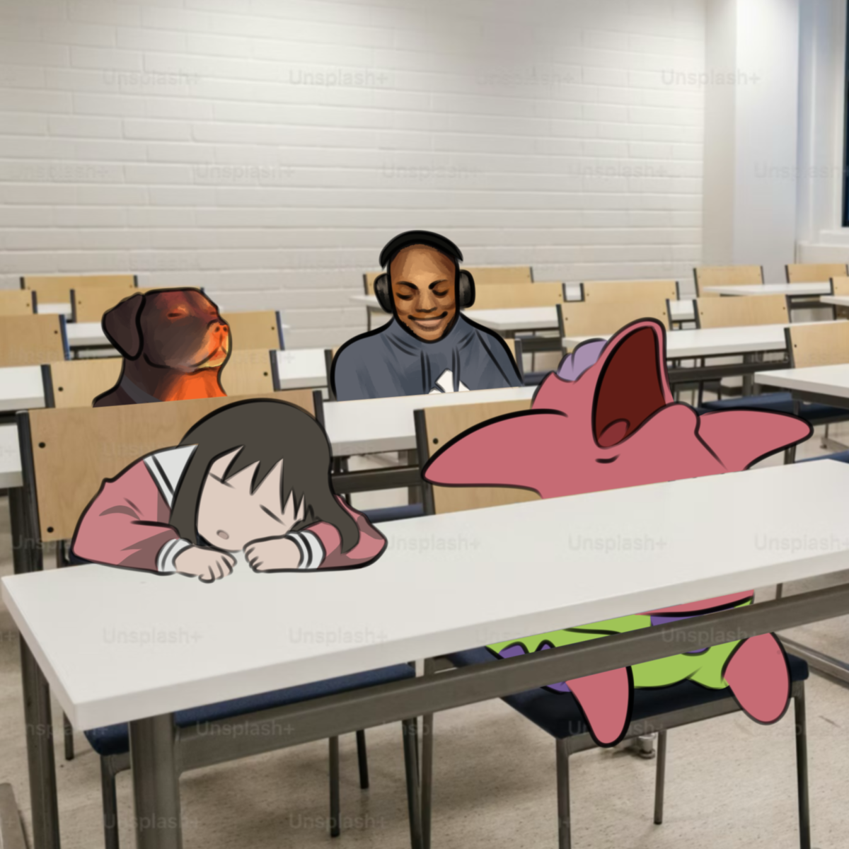 Students fall asleep every class so why not create an environment for them to do so. 
