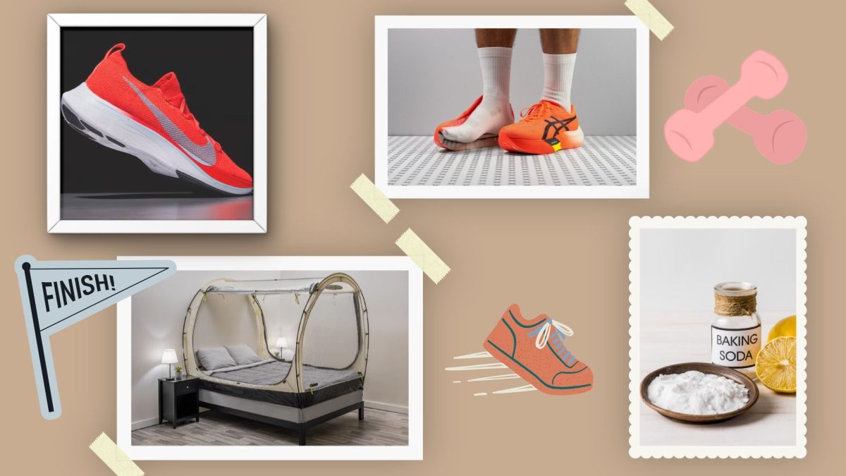 These are a multitude of aids runners use to break records.