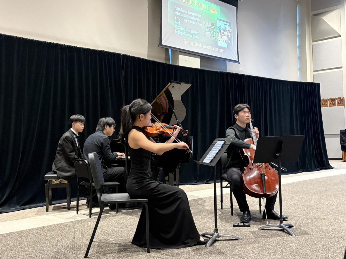 The winning ensemble, the Smetana Piano Trio, will be performing at the orchestra’s end-of-year concert.