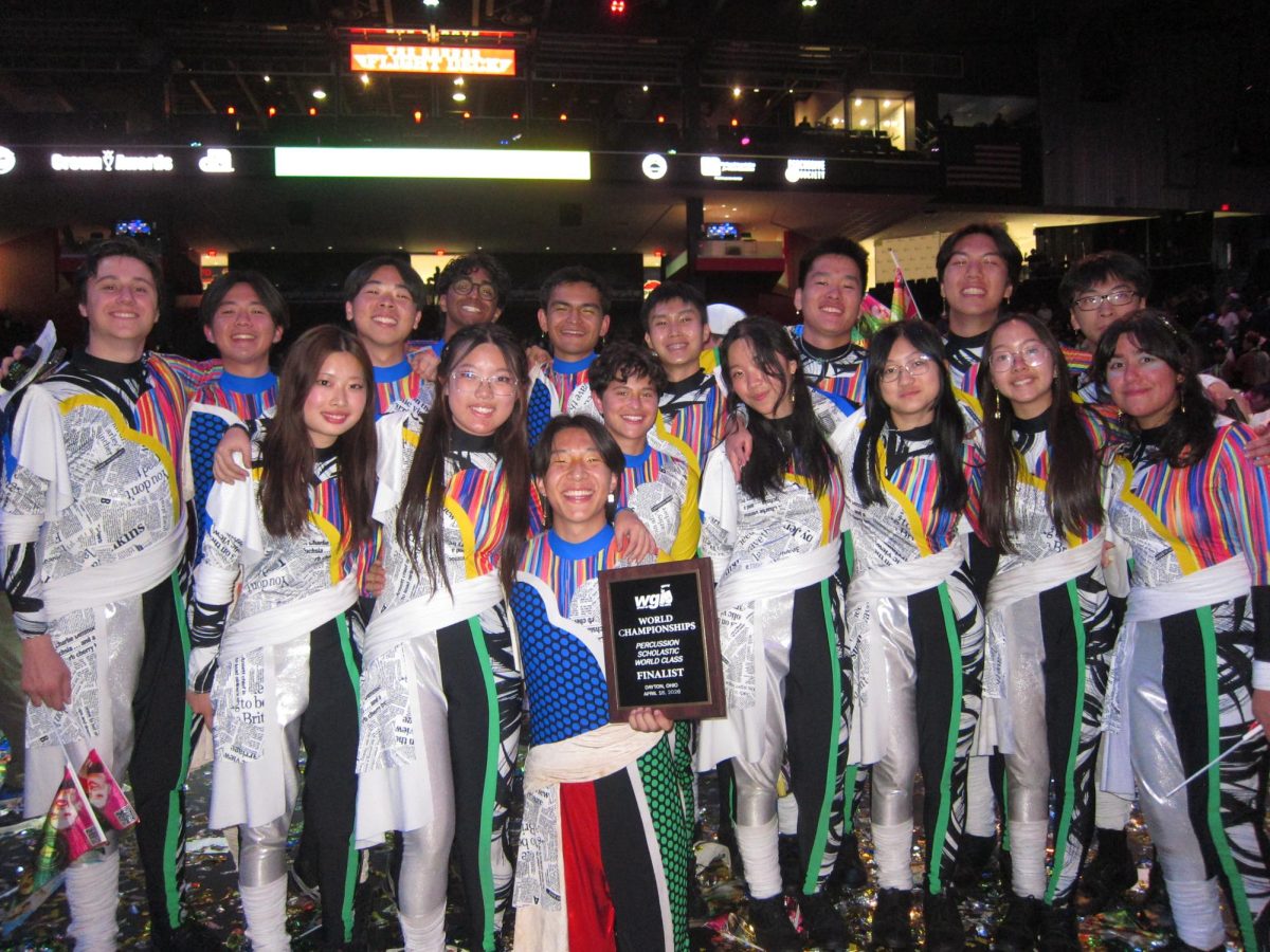 Almost half of the world class winter percussion ensemble are seniors; for most, WGI World Championships was their last marching arts performance.